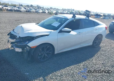 2019 Honda Civic Sport from USA, damaged, VIN 19XFC2F81KE210580